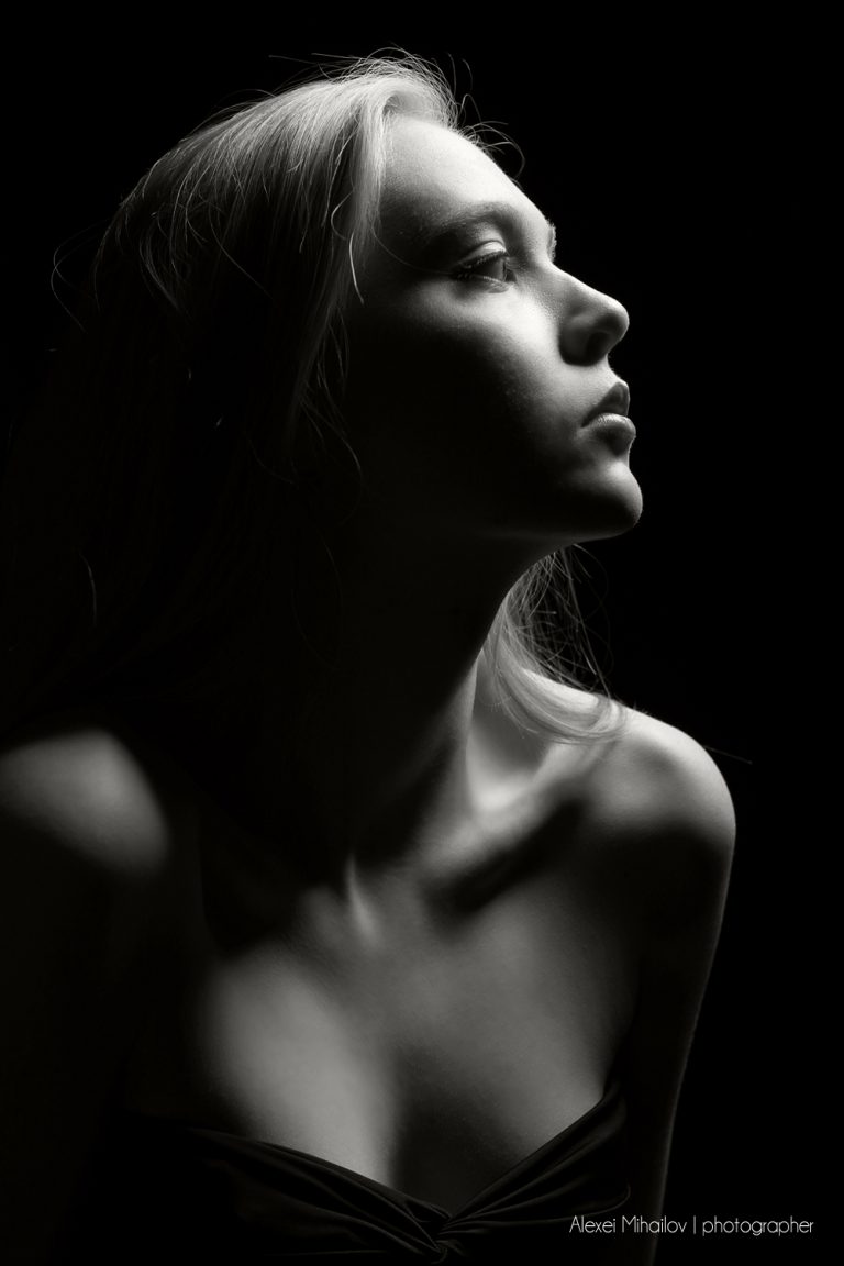 Портртретная фотосессия в студии в Москве