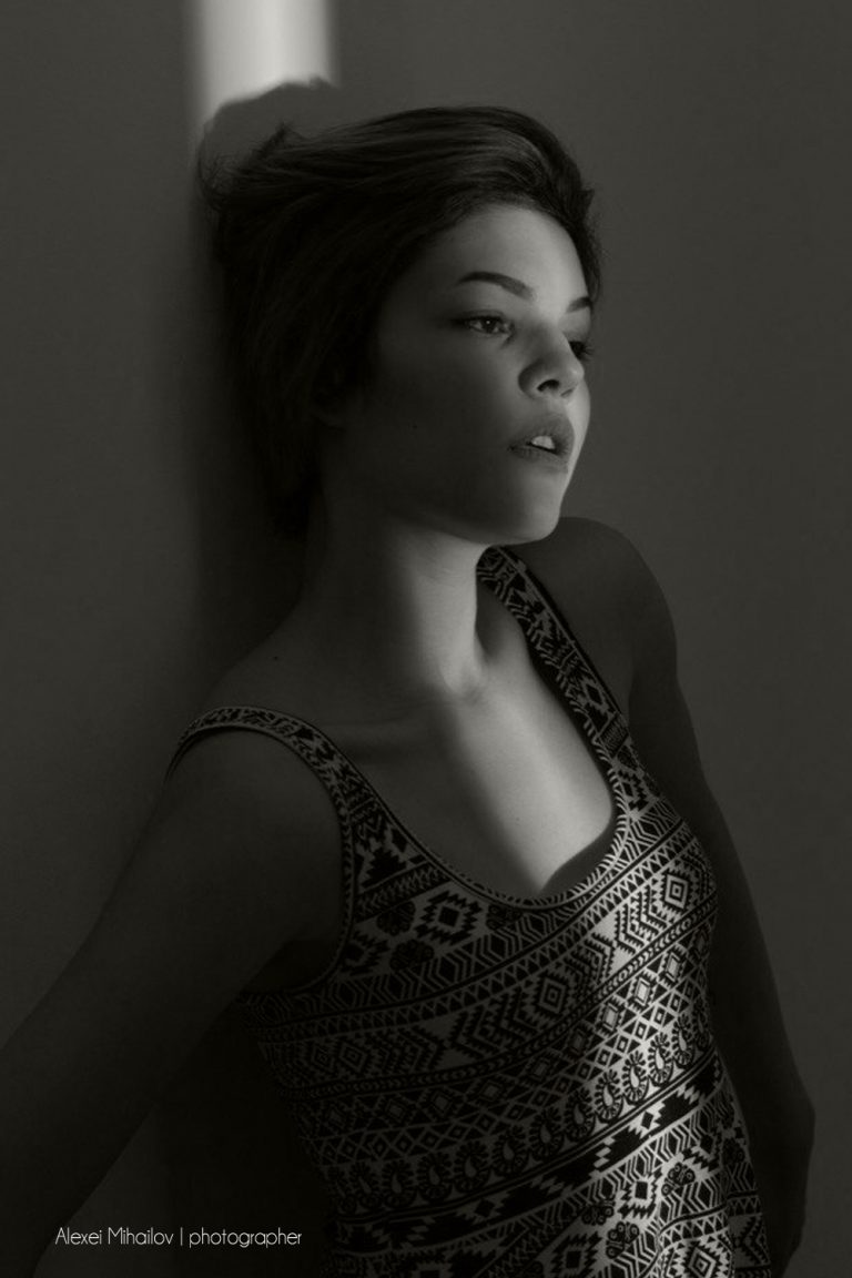 Портртретная фотосессия в студии в Москве